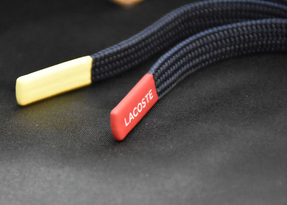 LOGO Printed L120cm Nylon Drawstring Cord For Sweatpants Hoodies